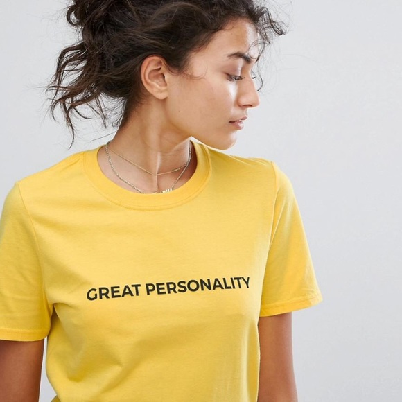 ASOS Tops - Adolescent Great Personality Tee